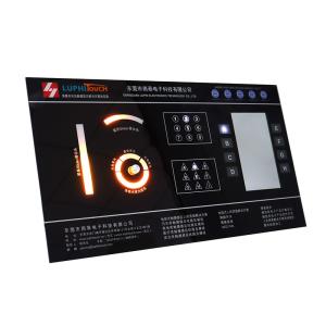 China Touch Screen Display Backlighting PCB Membrane Keypad PMMA 2.0mm wholesale