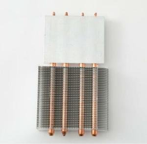 China 400mm Cold Plate Heat Sink For Cpu Copper Pipe Anti Anodizing wholesale