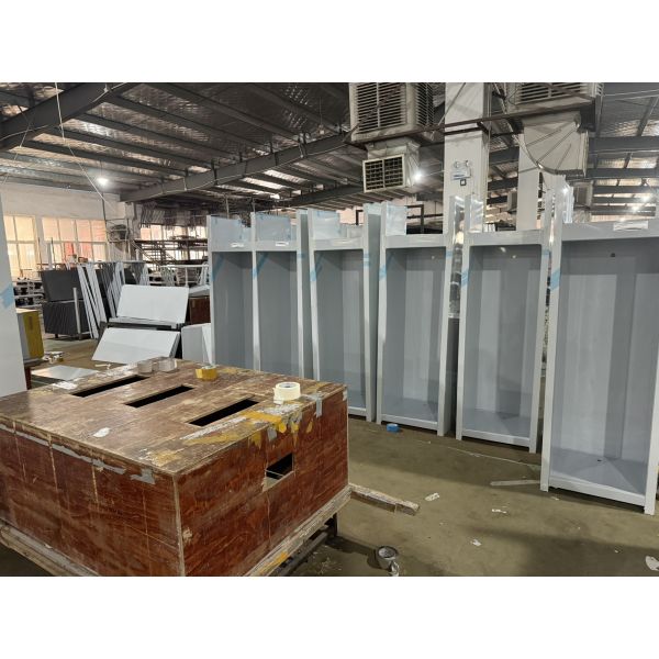 Commercial Refrigerator Display Cooler Foaming Mold Making Machine