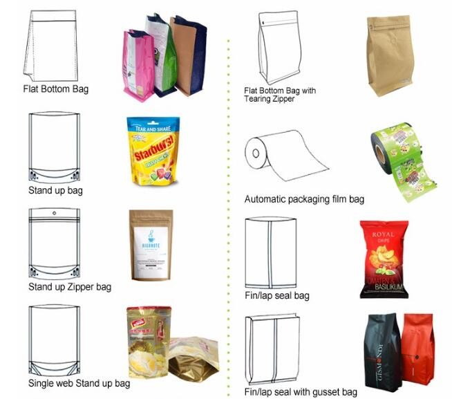 White Doypack Stand Up Pouch k Kraft Paper Bags With Clear Window And Zipper