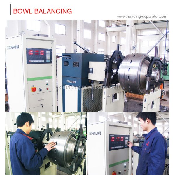 Customized Disc Stack Separator Soyabean Oil Treatment Machine Centrifuge
