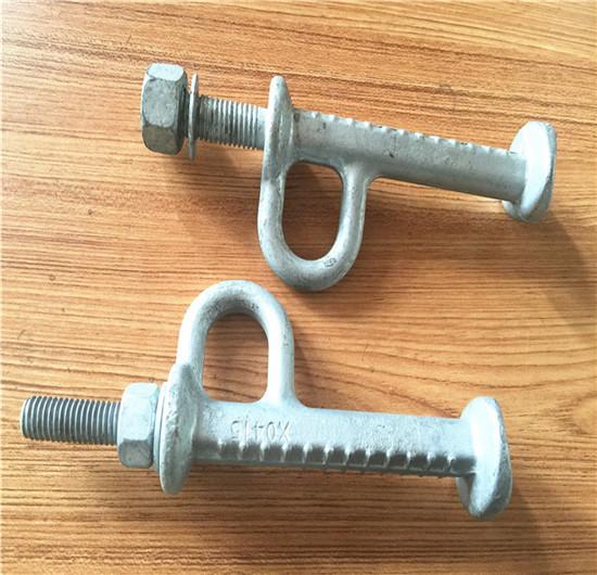Quality Custom Tower Pole Step Bolt Forged Process With Alloy Steel Material for sale