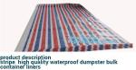 6Mil Drawstring White Waterproof Dumpster Container Liners,Recycled PE Dumpster