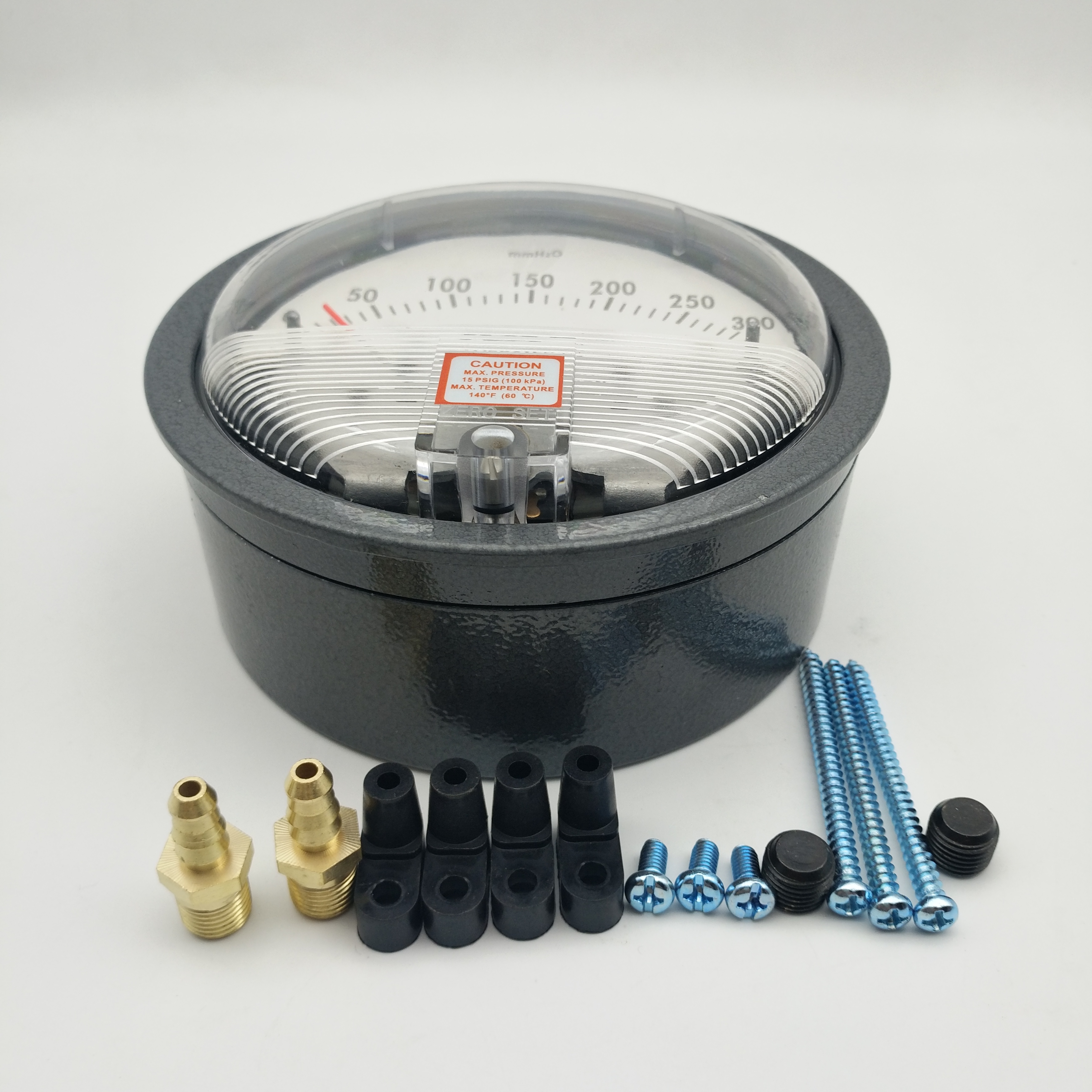 Customized Measure Range 250pa Differential Pressure Meter for Cleanroom Applications