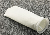 PE Mesh Liquid Filter Bag , 1 Micron Polyester Felt Filter Bag Calendar Finished