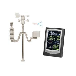 China Outdoor Compact Weather Station With Color Screen Display And Wind Direction Indicator wholesale