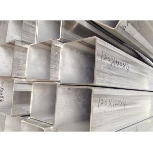 China ASTM AISI Rectangular Stainless Steel Tube with 1000mm - 18000mm Length wholesale