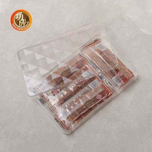 Rectangular Food Customize Packing Boxes PET Biscuits Candy Storage Box