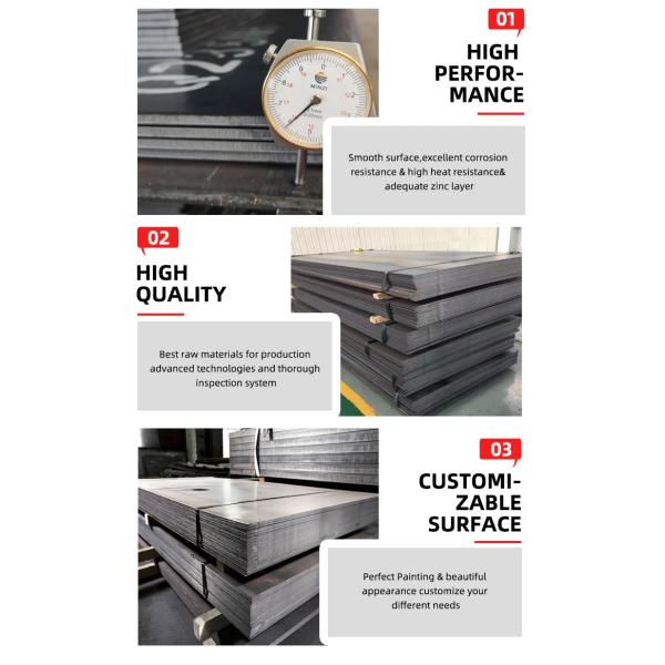 Non Alloy 45# Carbon Steel Sheet Metal With Heat Treatment Quenching