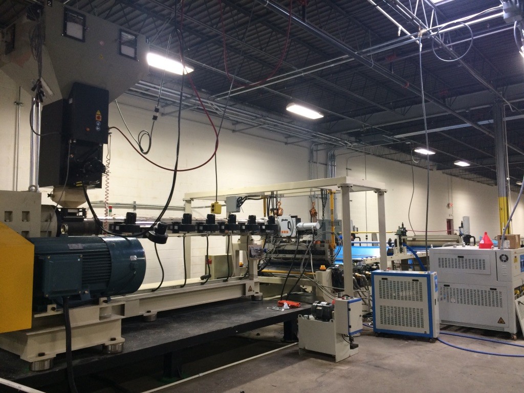 Specially Designed Folder PP Sheet Extrusion Line / Sheet Making Machine