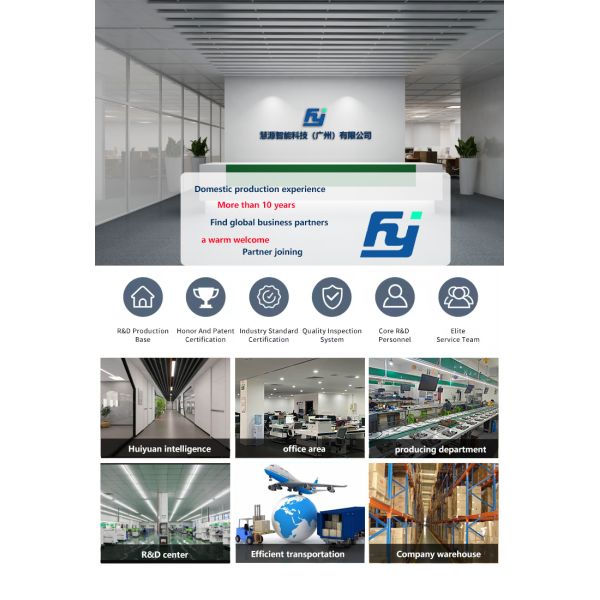 Industrial Huiyuan Android Touch Screen Panel PC 19 Inch IP65 Waterproof VESA Mount 1080p Resolution 10-Point Capacitive Touch 1