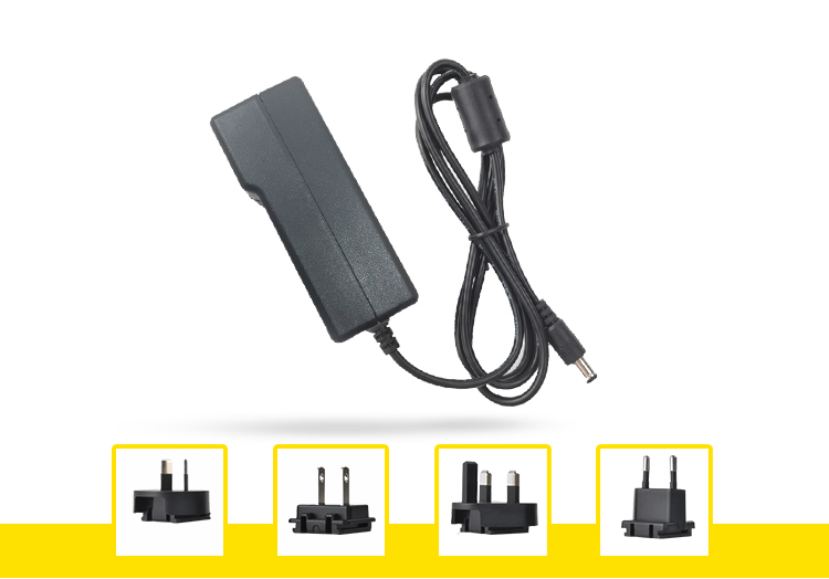 Ac Dc Regulated Power Supply Single Output 12V 4A With 50000H Service Life