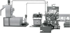 Extrusion Granulator Custom Underwater Pelletizing System Water Cooling Underwater Pelletizer