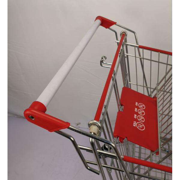 240L Super Large Grocery Shopping Trolley European Shopping Carts With Child Seat