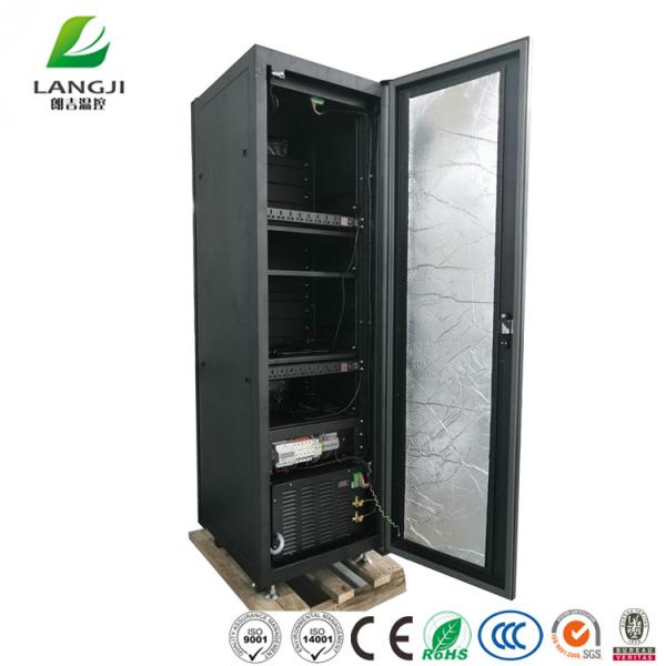 Quality Black SPCC Indoor Network 47U Server Rack Enclosures for sale