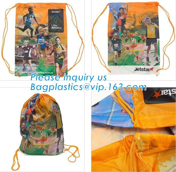 Cheap Custom Wholesale Promotion Canvas Cotton Drawstring Bag, Waterproof Mini Nylon Polyester Drawstring Bag bagplastic