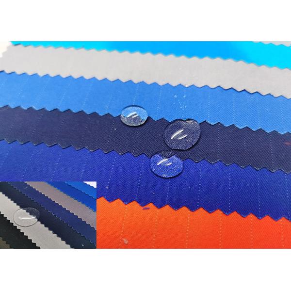 Functional Acid Proof Fabric Polyester Fire Resistant Clothing Material