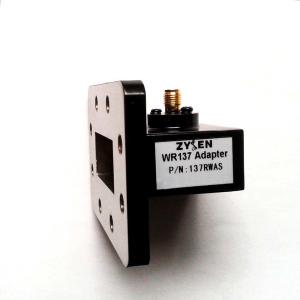 WR137 To SMA/N C Band Coaxial SMA Right Angle Adapter