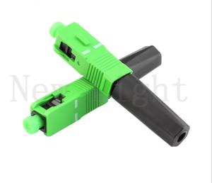 China Pre - Embedded Installation Quick Assembly Connector For Optical Patch Cord wholesale