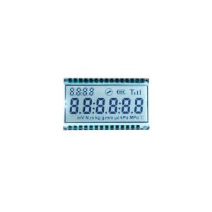 China Mono 6 Digits TN LCD Display 7 Segment LCD Display Ultra Low Temperature wholesale