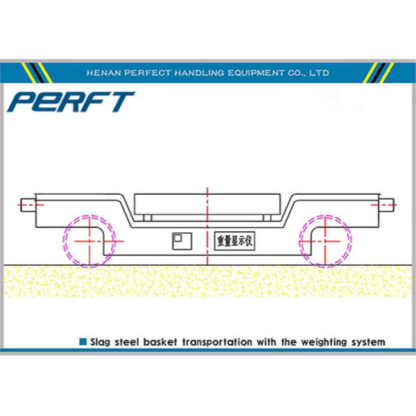Explosion Proof Load Handling Equipment / Rail Transfer Trolley Ground Clearance 50mm