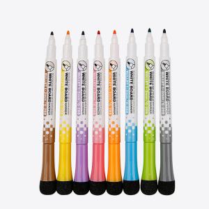China Office and School Essential 8 Colors Set Dry Erase Markers with Magnetic Whiteboard wholesale