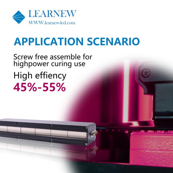 600W Water Cooling UV LED Curing System For Label Printing Machine