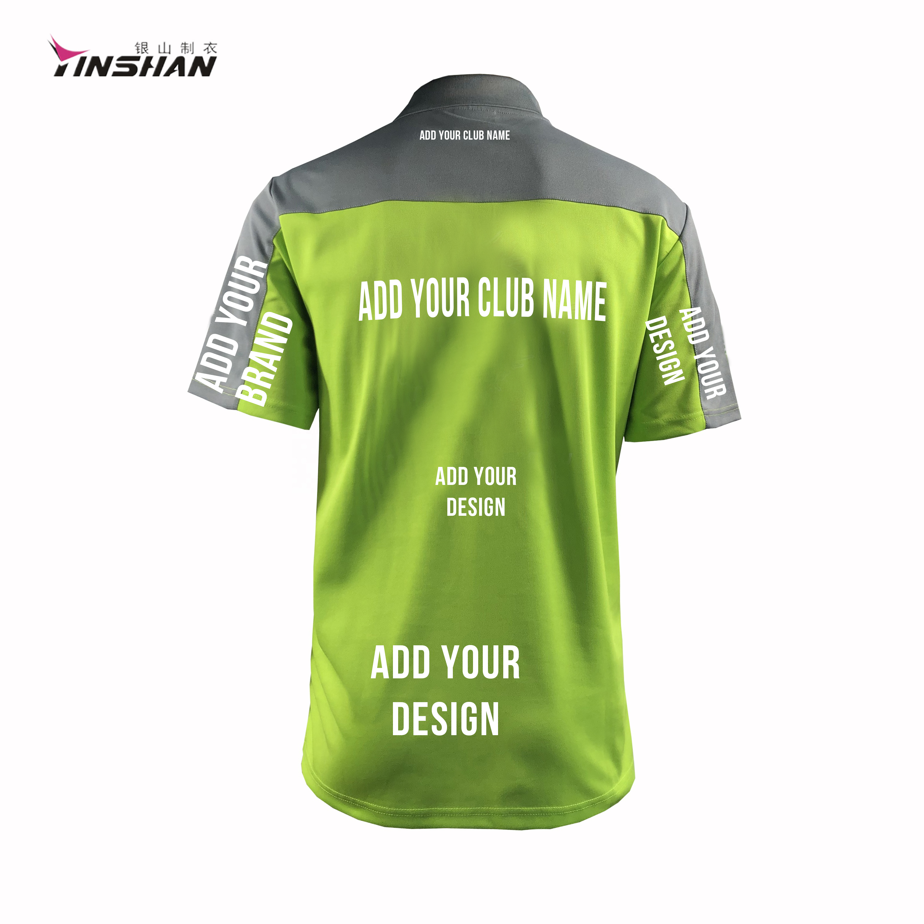 Top Fully Customise Club Cricket Jersey for Men's Pit Crew Shirt Custom Polo Shirt
