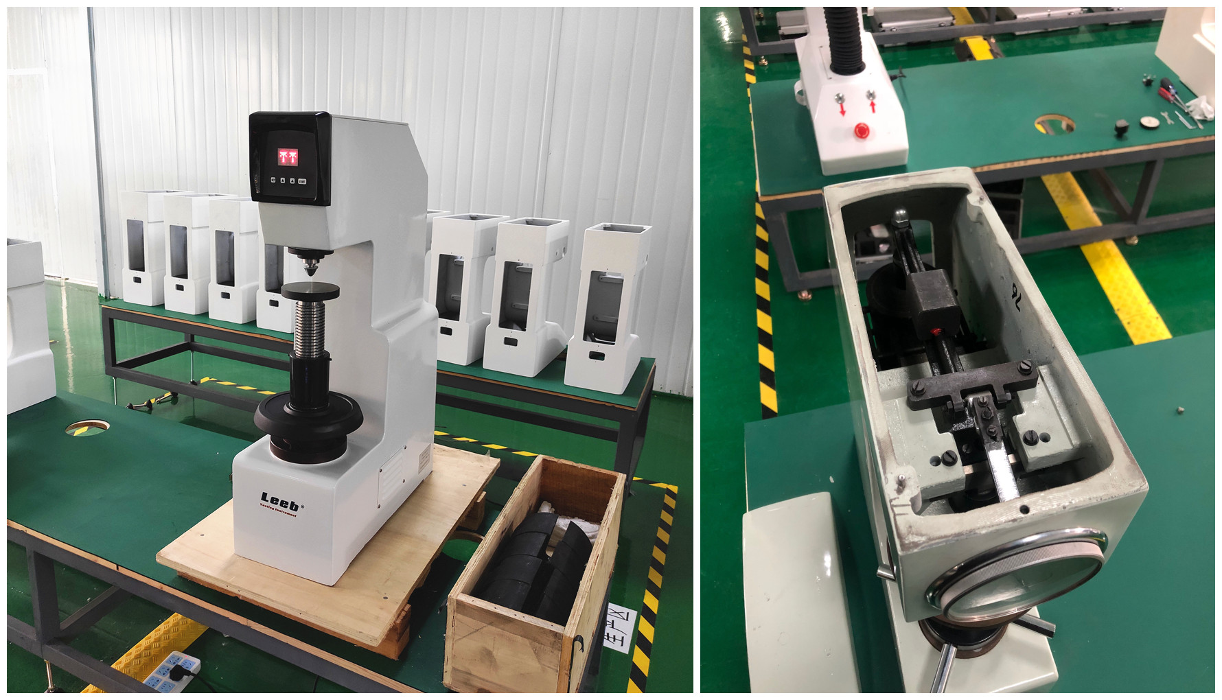 HR15T HR30T HR45T Micro Vickers Hardness Tester Manual Automatic Turret