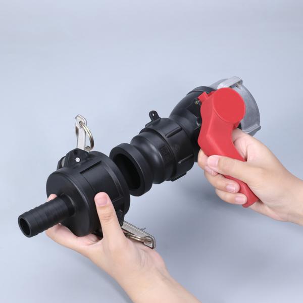 Reducing Round Head Code 63mm Adapter for IBC Valve Plastic Fitting Connection and Durable
