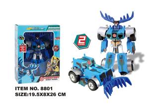 Multi Color Children's Transformer Toys Manual Deformation Robot Model Car