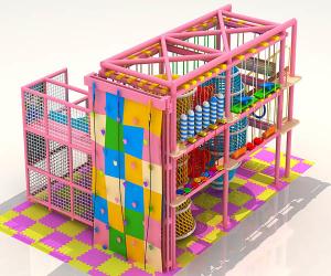 China Multilevel Adventure Rope Course Outdoor With Balance Bridge wholesale