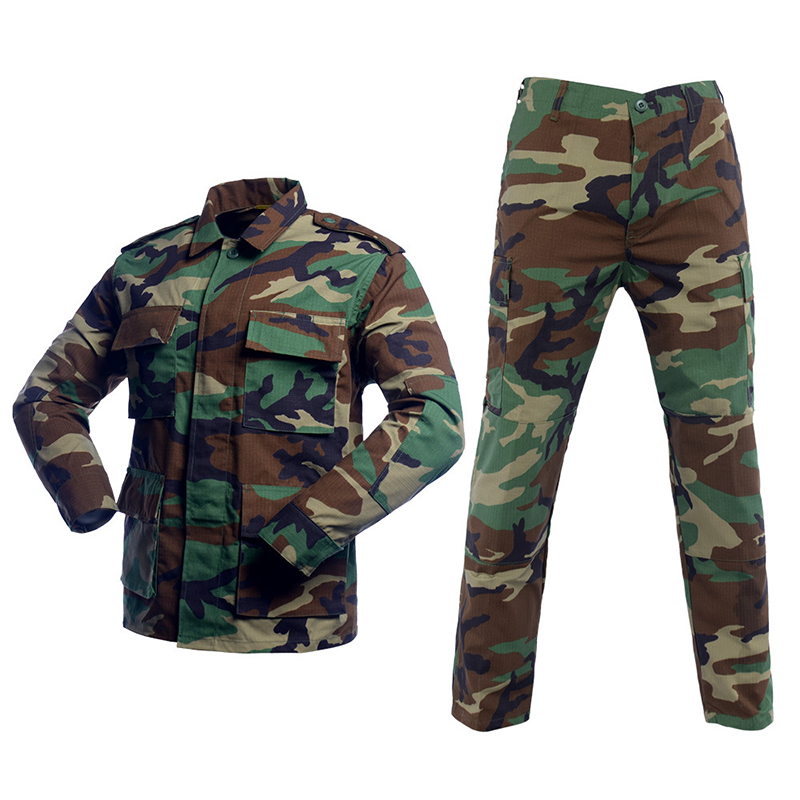 Breathable Short Sleeve Camouflage Style Formal Shirts for Men and Women in Bulk