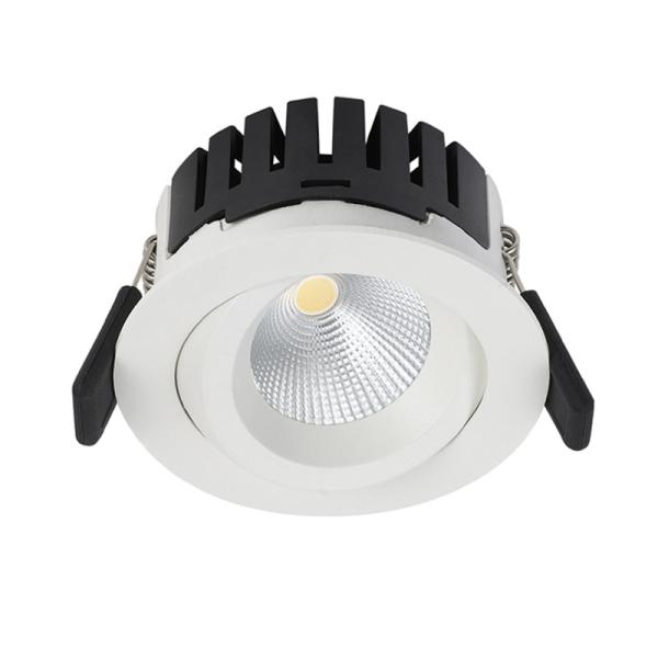 Quality AC220V COB LED Recessed Ceiling Light 25 Degree Tilt for sale