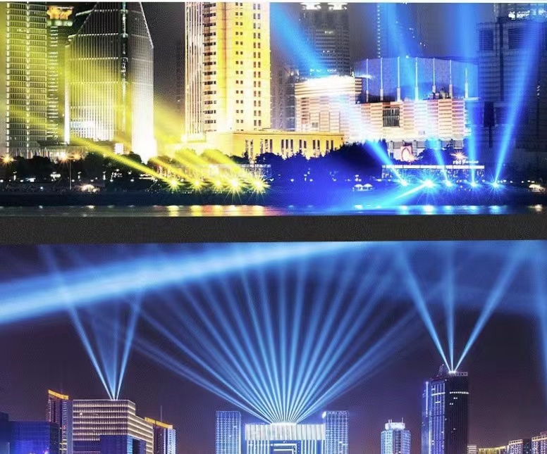 3- ATG-1940FY Stage Show Full Color Moving Head Laser Lights Waterproof RGBW 4in1 Light