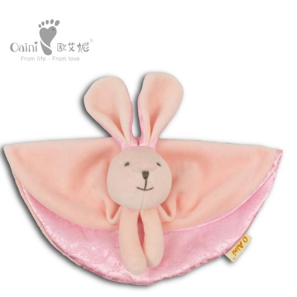 25 X 28cm Soothing Stuffed Animal EN71 Newborn Comforter Toy Harmless