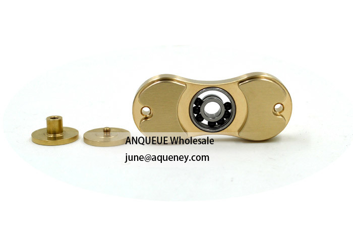ANQUEUE.COM Copper Brass Spinner Relieve Stress Fidget Toys Hand Spinner fidget