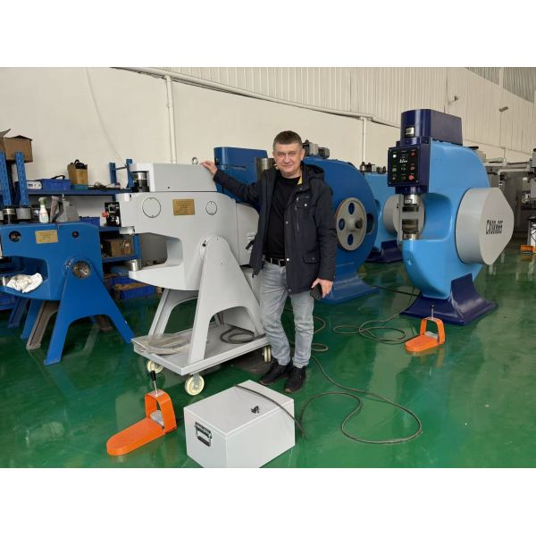 KF665 Kraftformer Shringking 8mm Aluminum Sheet Chipless Cold Forming Machine