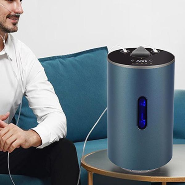Quality Proton Membrane 225ml Hydrogen Inhalation Machine WEIZI Navy Blue for sale