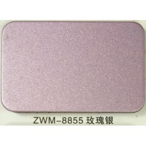 China Chemical Polishing Rose Silver 1220*2440mm Solid Aluminium Sheet wholesale