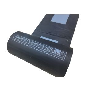 100% Biodegradable Continuous Garbage Bag Roll With Vented Hole