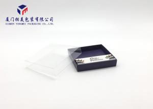 China Key Ring Custom Plastic Box Packaging Clear PET Sleeve Rectangle Shape 11.2X2.2X11.2cm wholesale