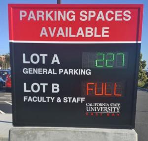 China High Brightness EN12966 P12 Full Color LED Display For Parking Lot wholesale