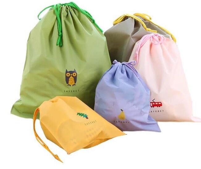 Polyester fabric drawstring bag /advertising pull rope backpack cloth bag /nylon shoulder pocket customization BAGEASE