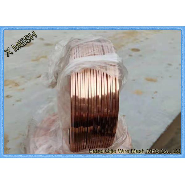 Copper Galvanized Binding Wire , Galvanized Barbed Wire 350 - 550 MPa Tensile Strength