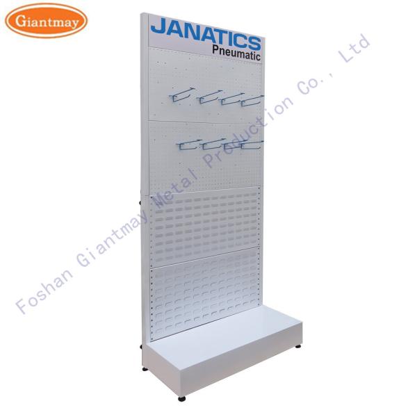 Metal Pegboard Hook Rack for Stores Retail Stand Display