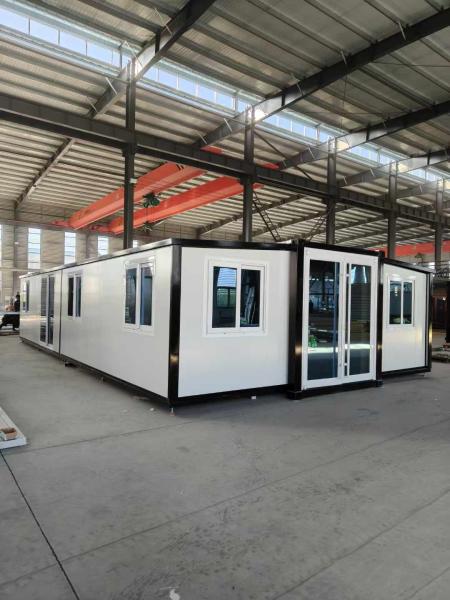 Quality Customizable Expandable Double Wing Container House with Grade 8 Earthquake Resistance and Natural Ventilation Systems for sale