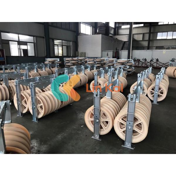 Transmission Line Grounding Roller Conductor Stringing Blocks