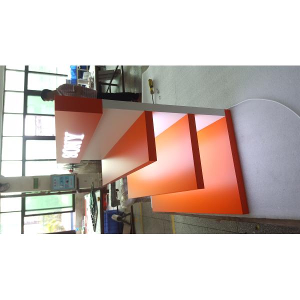 12mm Retail Store Window Display Props SUS / Aluminum Chromed