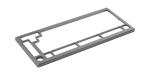 OEM Practical Aluminium Keyboard Case , Alloy Mechanical Keyboard Shell